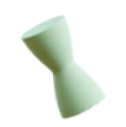 Hourglass vase